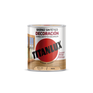 Barniz decorativo Titanlux Mate 4 lts.