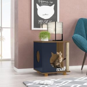 Mesa lateral pet persa Frejo Azul