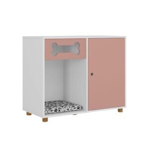Aparador Pet Dog Blanco Rosa