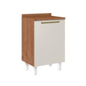 Bajo mesada 1 puerta Natura off white