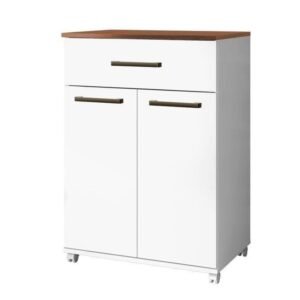 Armario para microondas Blanco Natura