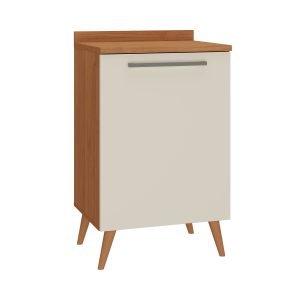 Bajo mesada 1 puerta Cinamomo/areia