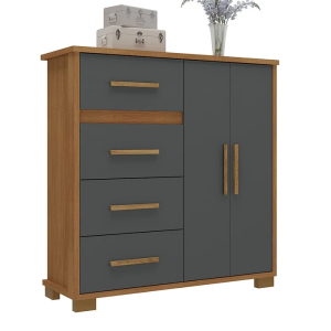 Cómoda Bella Cinamomo Chumbo