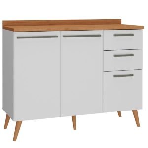 Bajo mesada Favorita 1.20mts Blanco