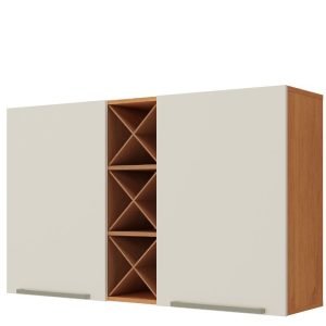 Mueble aéreo con botellero Cinamomo Areia